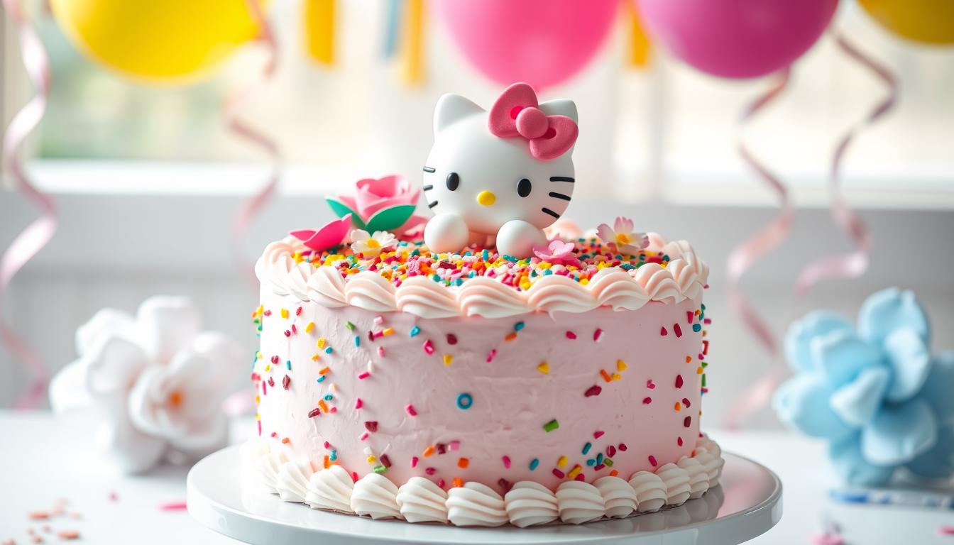 Hello Kitty Cake