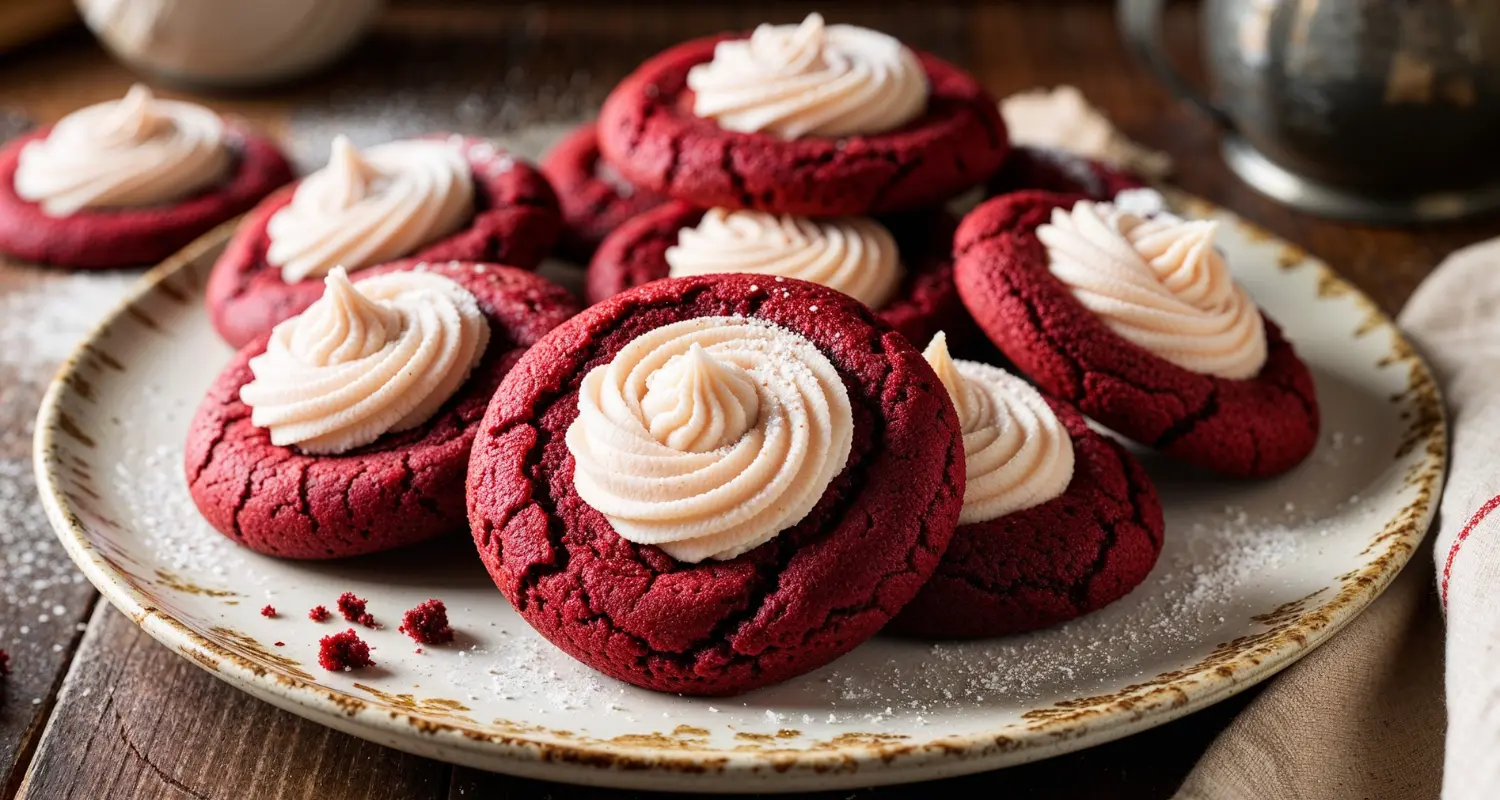 red velvet cake cookies 11