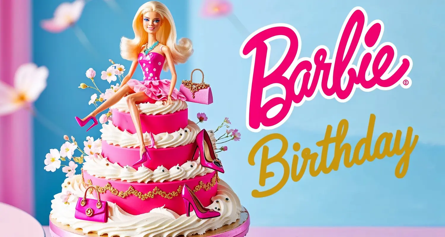 barbie birthday cake